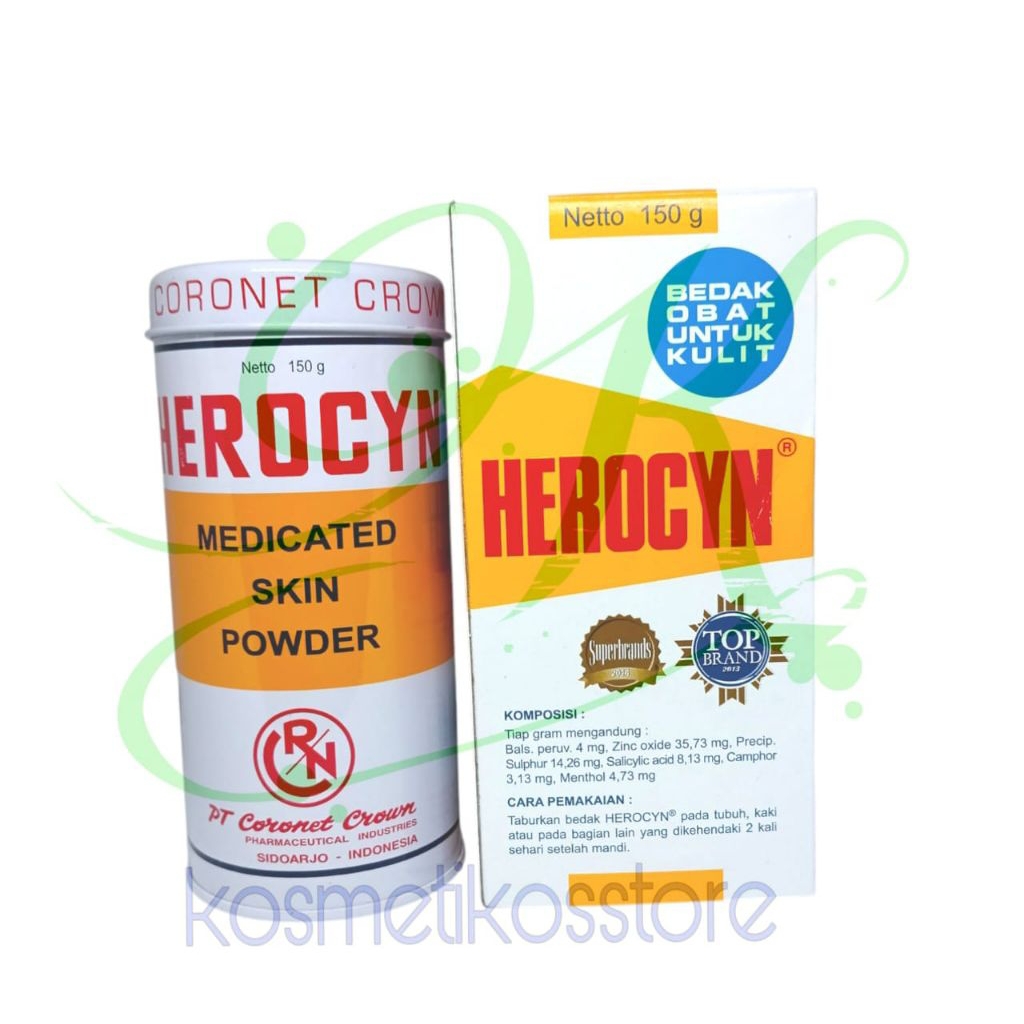 Bedak Herocyn / Herocyn Powder 150 gr / Talk Herocyn