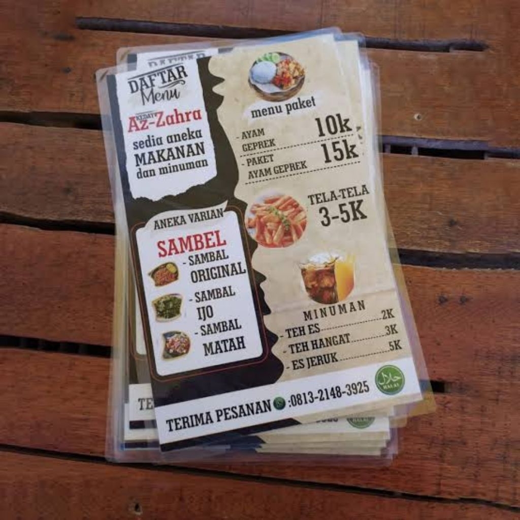 

Jasa Laminating Hasil Cetak - A5 A4 F4 A3