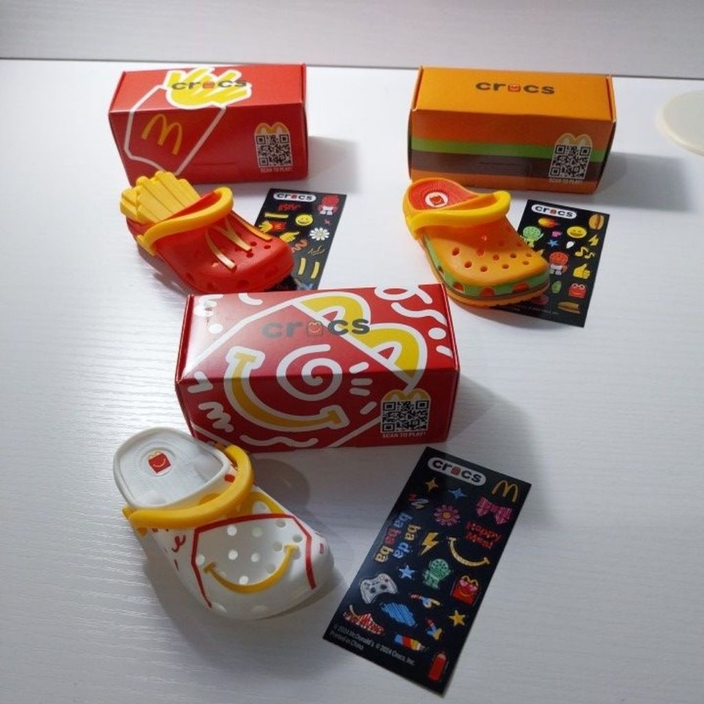 Crocs x MCD Keychain (Gantungan kunci Crocs)