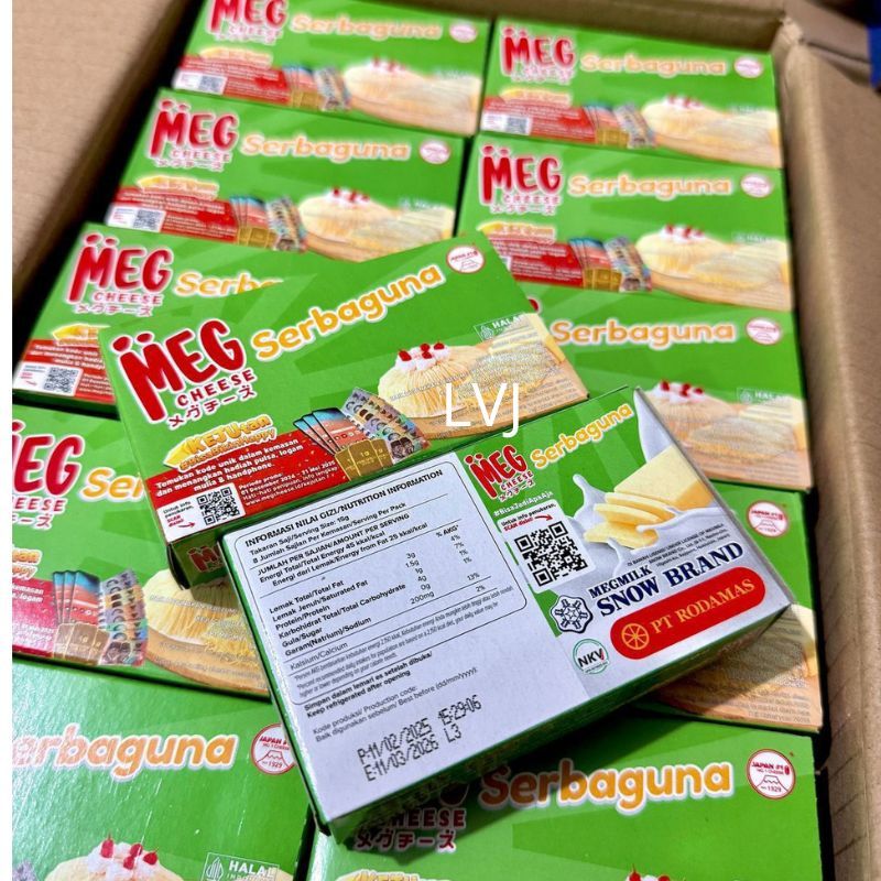 

Keju Meg Serbaguna 120 gram