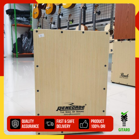 Kajon Cajon RENEGADE Original Bagus Murah Kahon BONUS GIGBAG Ransel