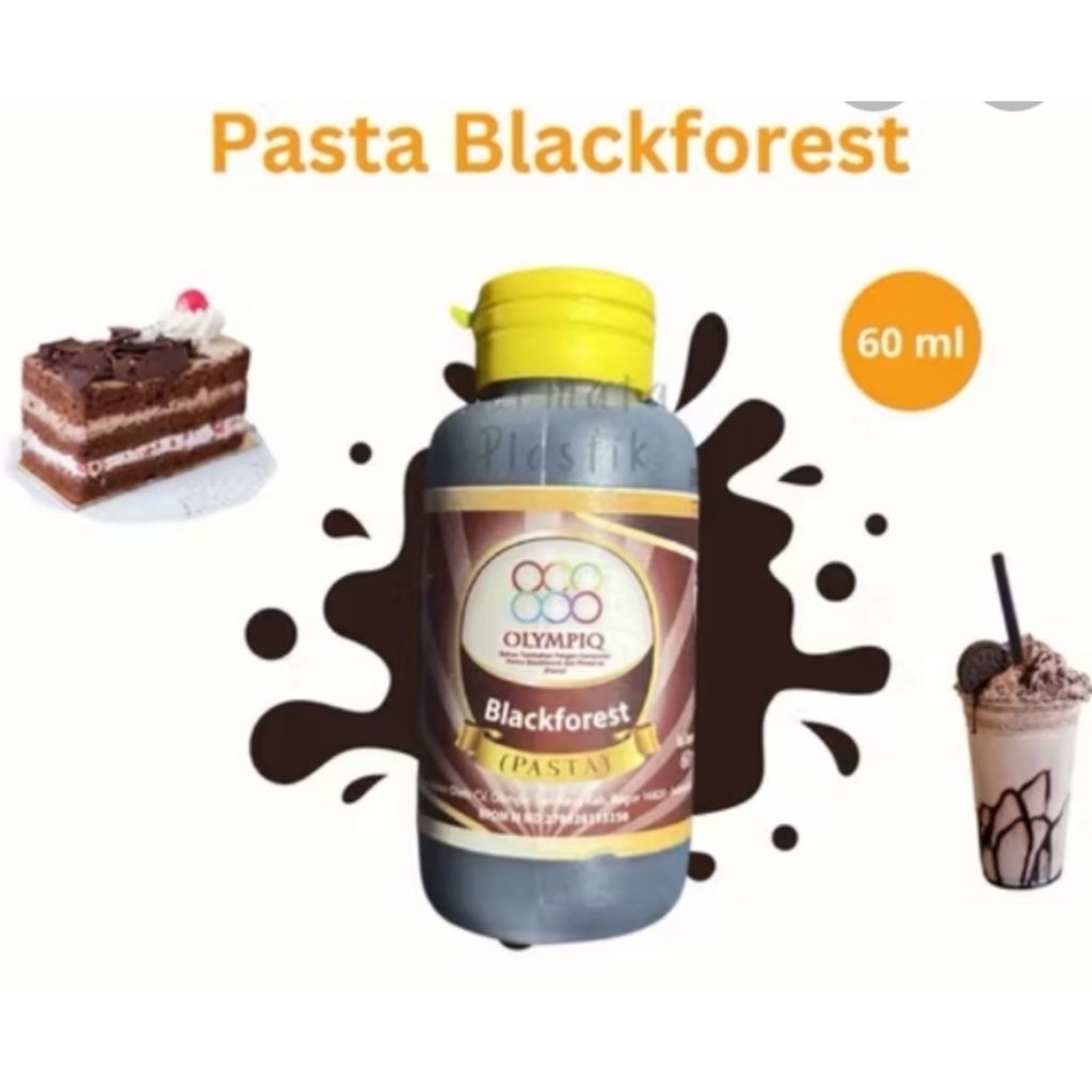 

Pasta Blackforest Perisa Black Forest Untuk Makanan Dan Minuman