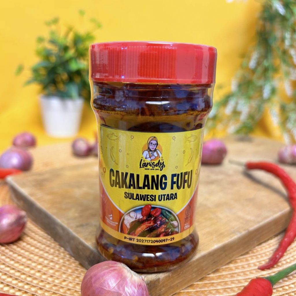 

Larisdy Cakalang Fufu Saos Rica Manado Bitung 150 gr