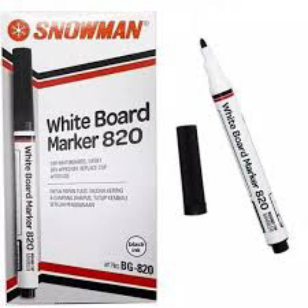 

White Board Marker Snowman 820