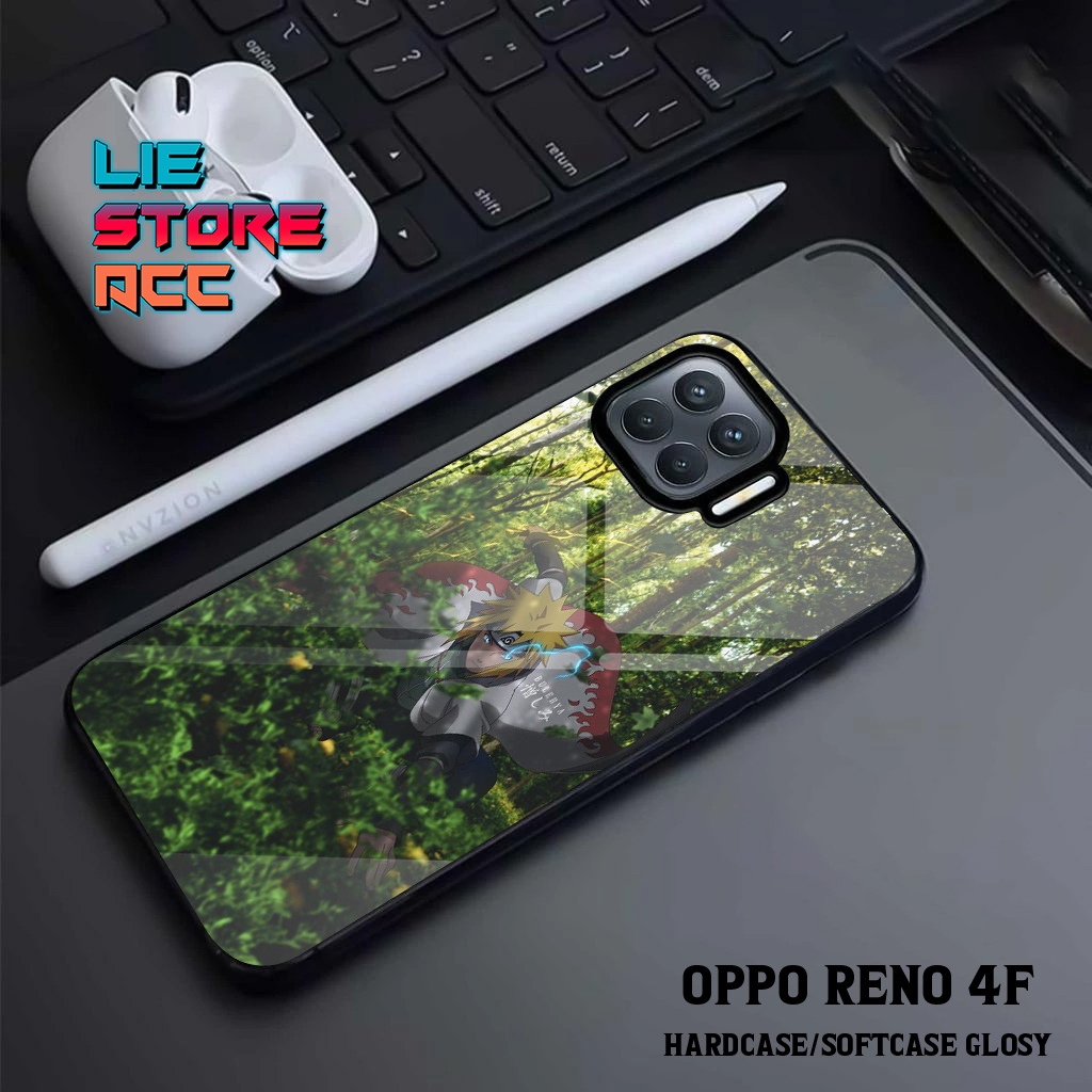 liestore_acc Case OPPO RENO 4 / RENO 4F / RENO 4 PRO Motif [ MINATO ] Hp Glossy Casing Hardcase Soft