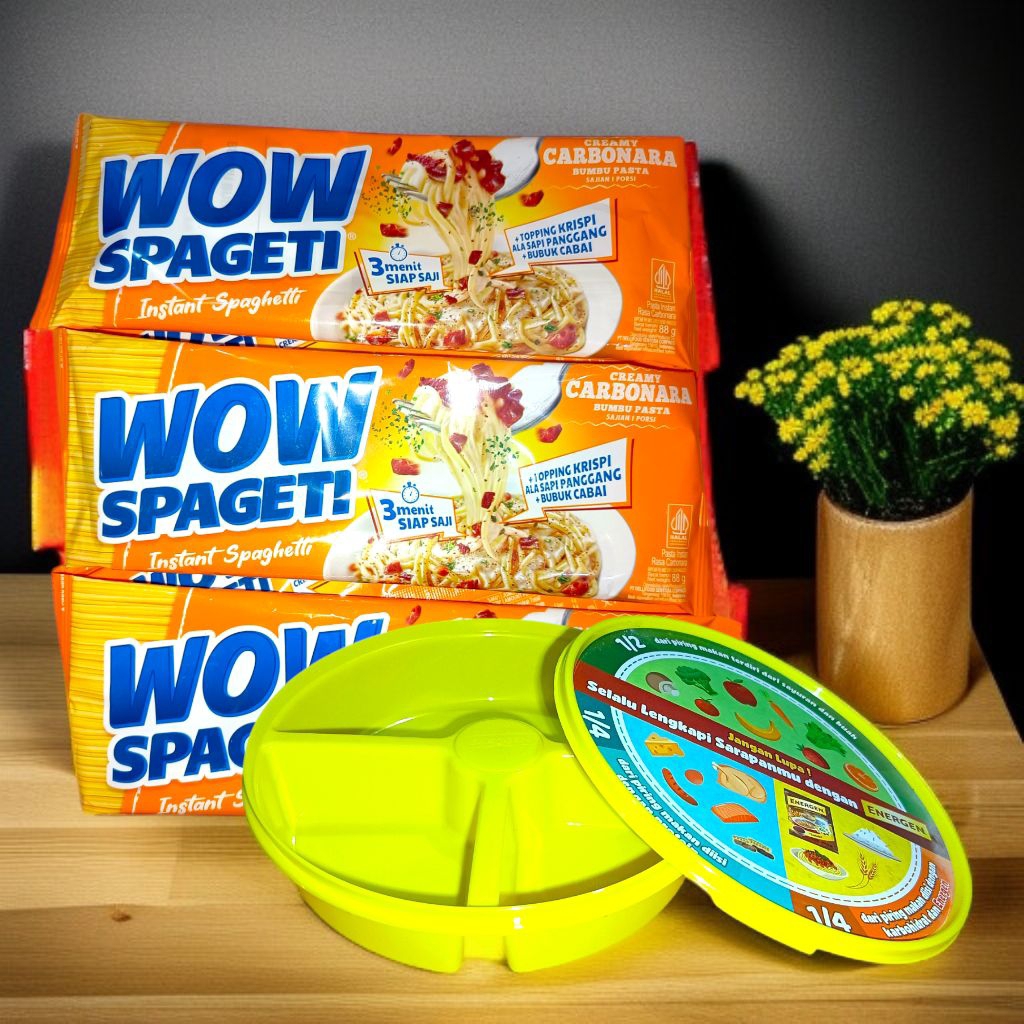 

WOW Spageti 84g kemasan 40pcs/karton