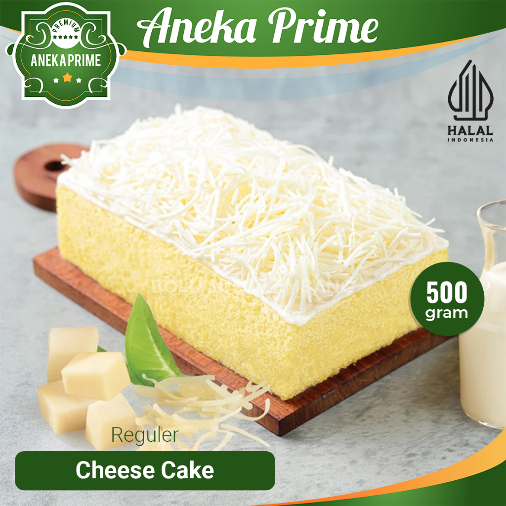 

Bolu Susu Cheese Cake - Reguler Pack (500gr)