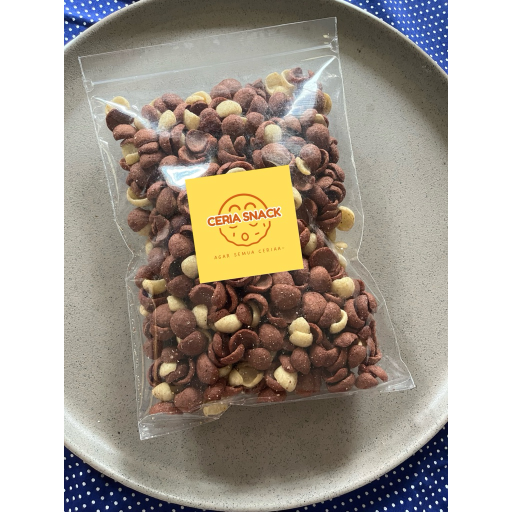 

Snack cemilan koko crunch | mix cereal coklat vanila