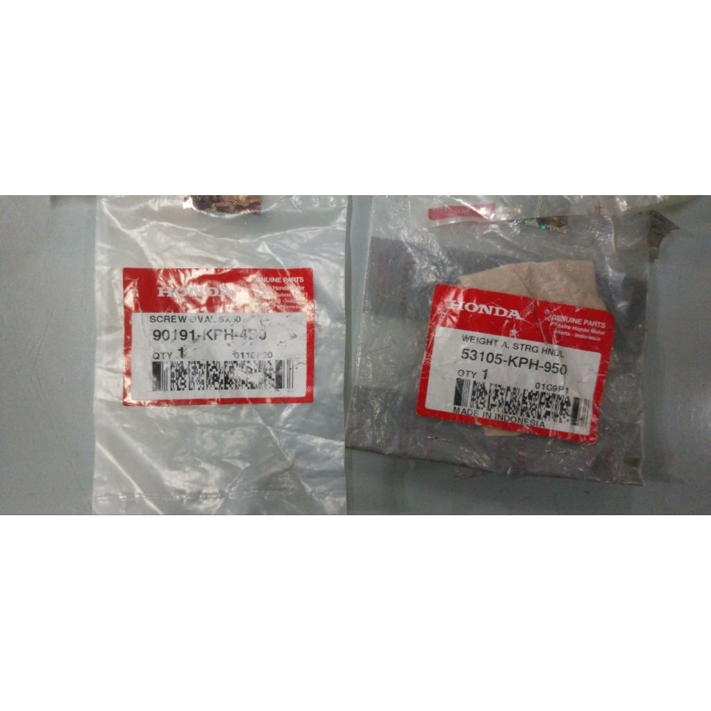 As stabiliser stang stir motor Supra x 125 Helm in part 5312AKYZ900 & 53105KPH950 & 90191KPH4B0