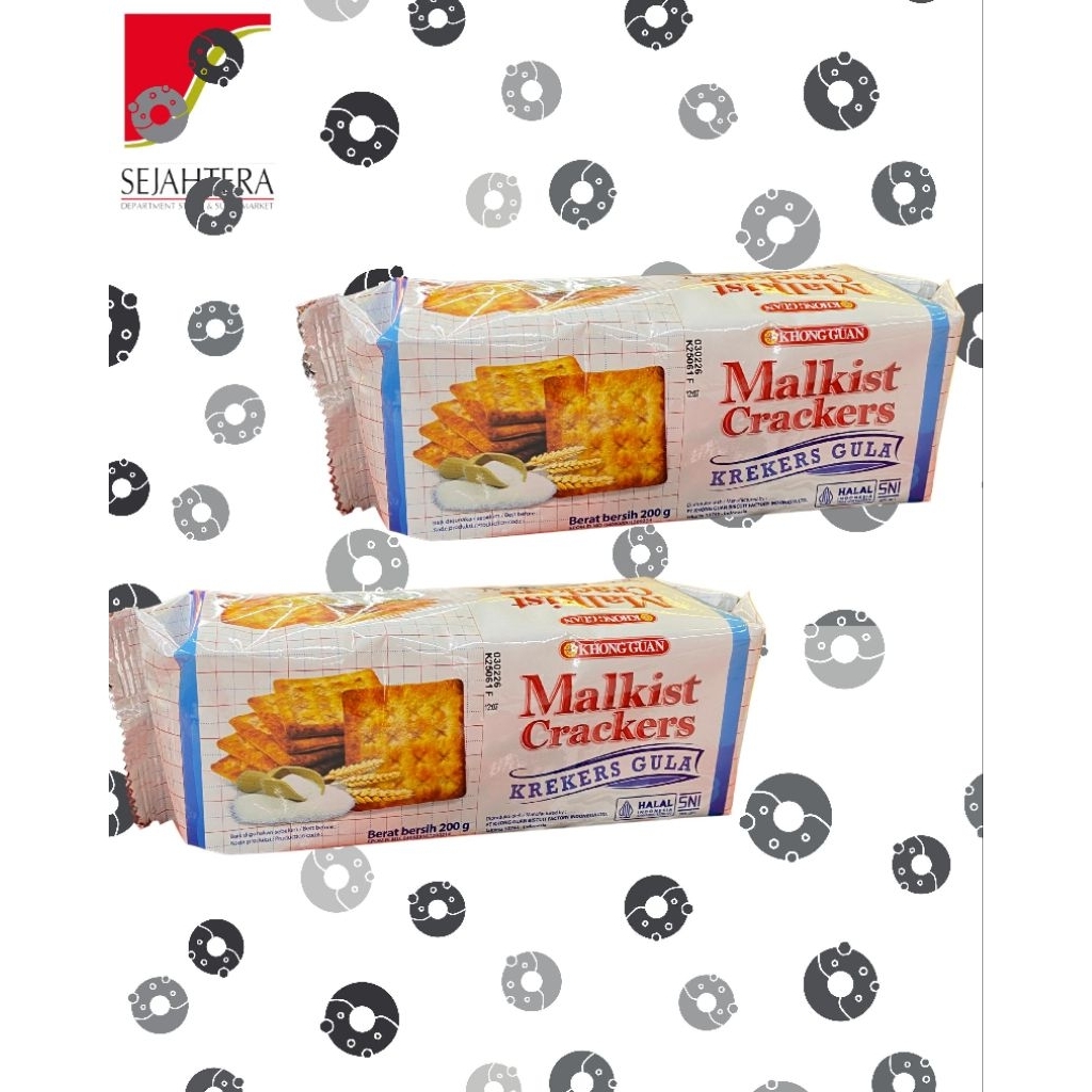 

khong guan Cracker gula 200gr