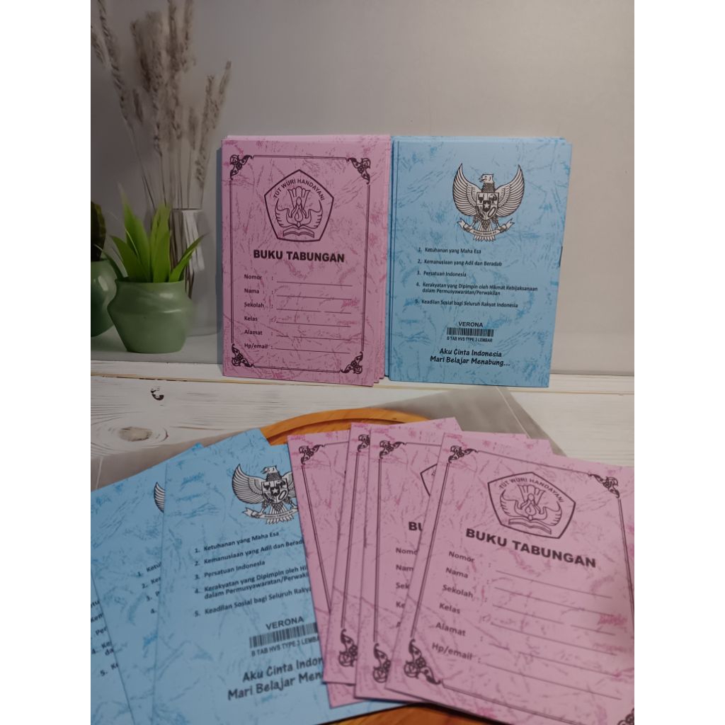 

BUKU TABUNGAN HARGA SATUAN || 1 PCS BUKU TABUNGAN