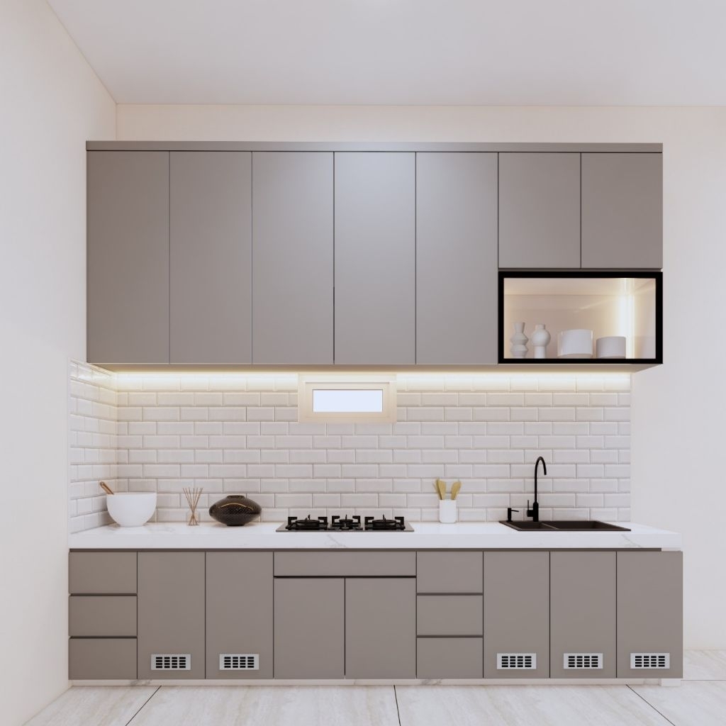 Custom Kitchen Set Aluminium