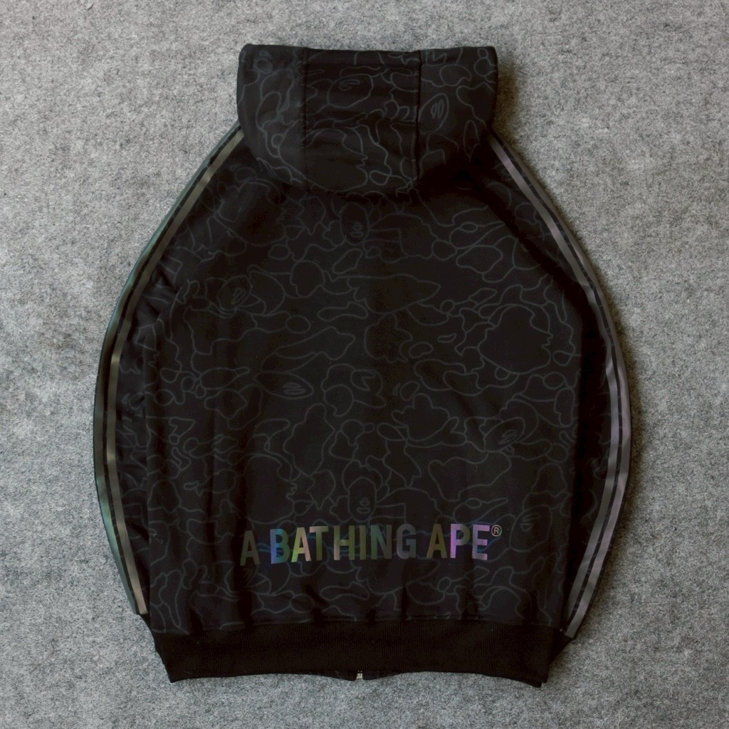HOODIE BAPE X HOLOGRAM FULL TAG TERLARIS