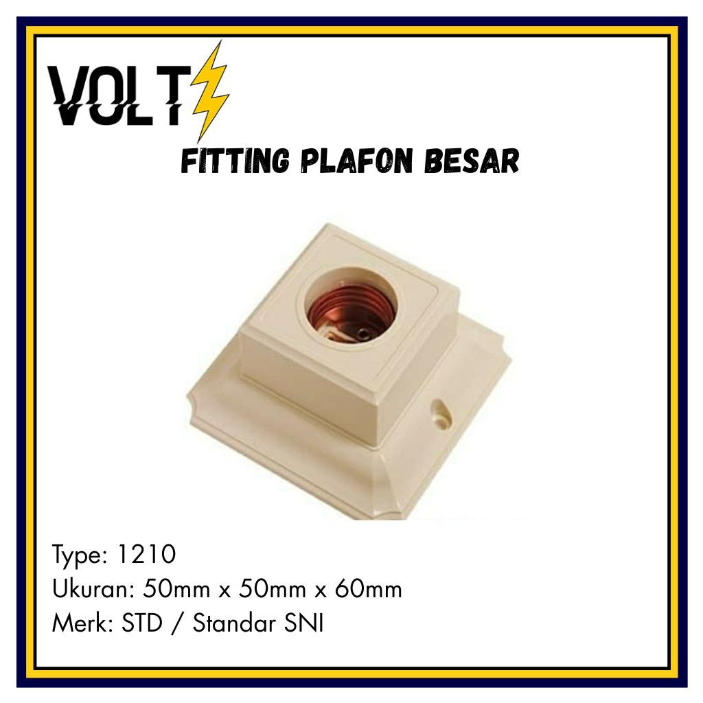 FITTING LAMPU RUMAH LAMPU FITTING PLAFON BESAR