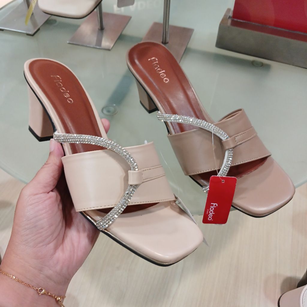sandal wanita heels 7cm FLADEO ori by matahari