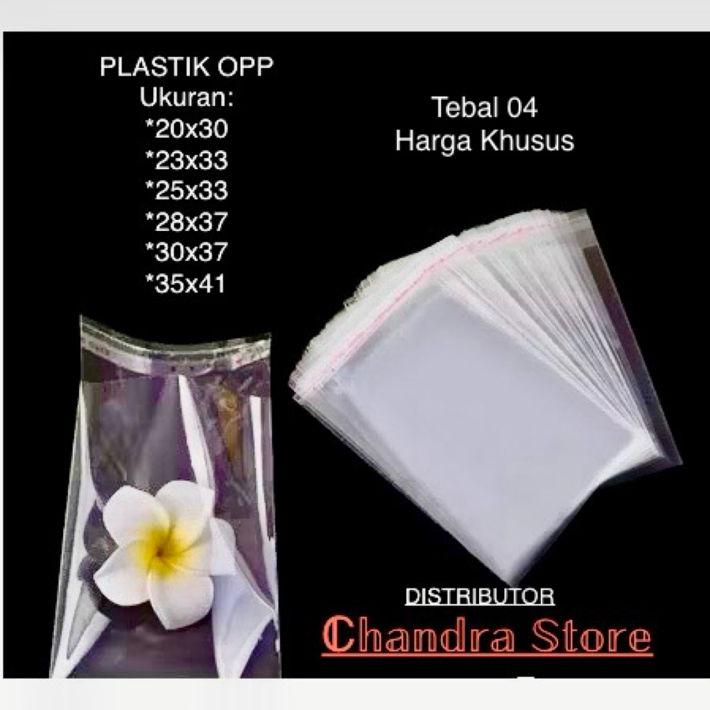 Plastik OPP / Plastik OPP baju / 04 Seal Double Press