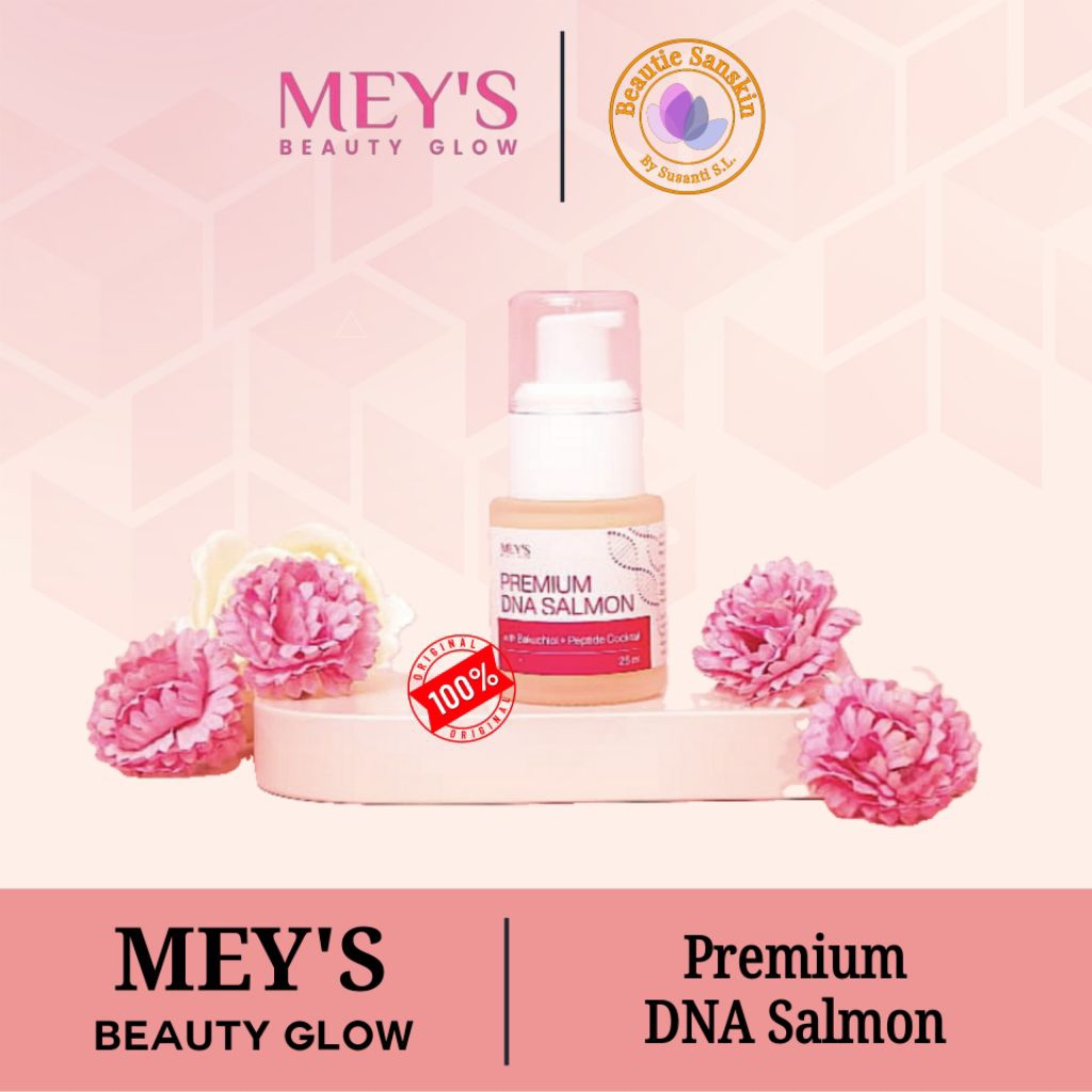 MEY'S BEAUTY GLOW || GLOW BOOSTER SERUM (Penghilang flek & kerutan wajah)
