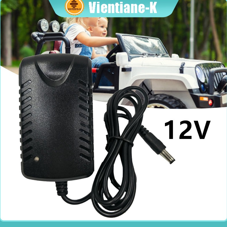 KODE C58X Adaptor Cas Charger Mobil Mainan 12 Volt Adaptor Charger Mobil Aki Anak