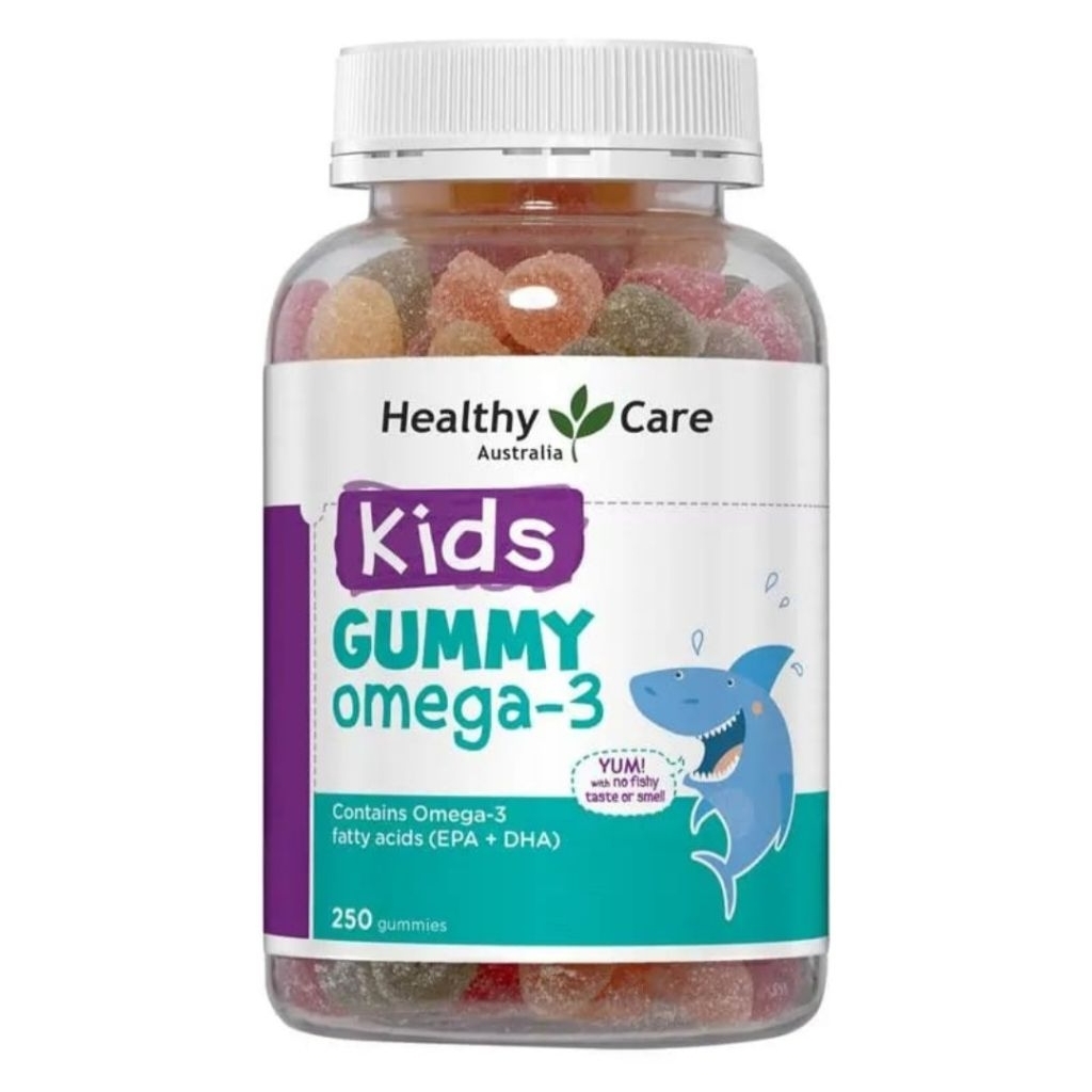 Healthy Care Kids Gummy Omega 3 . 250 Pastilles