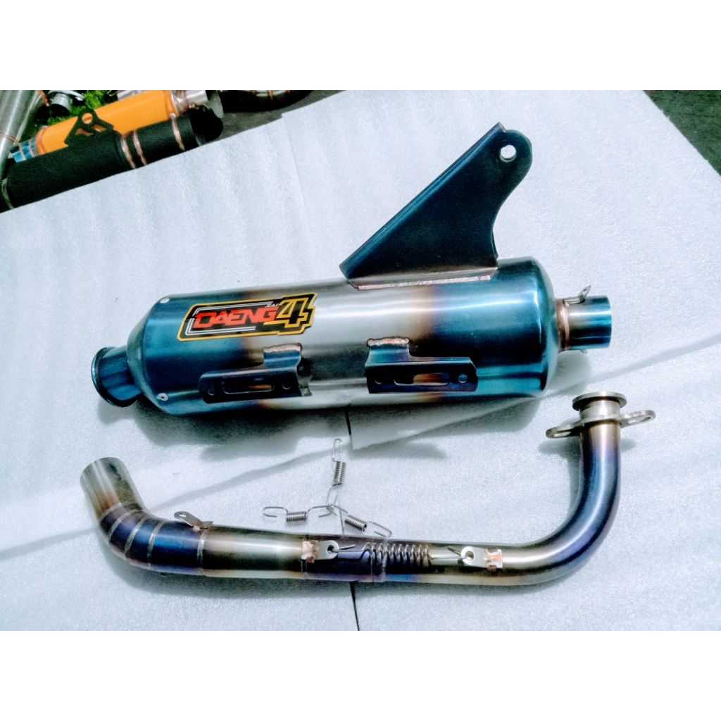 DAENG4 Silent Killer Power Pipe Mio Sporty Mio Soulty Beat Fi Click V1 Aerox Nmax Click 125/150 Apid