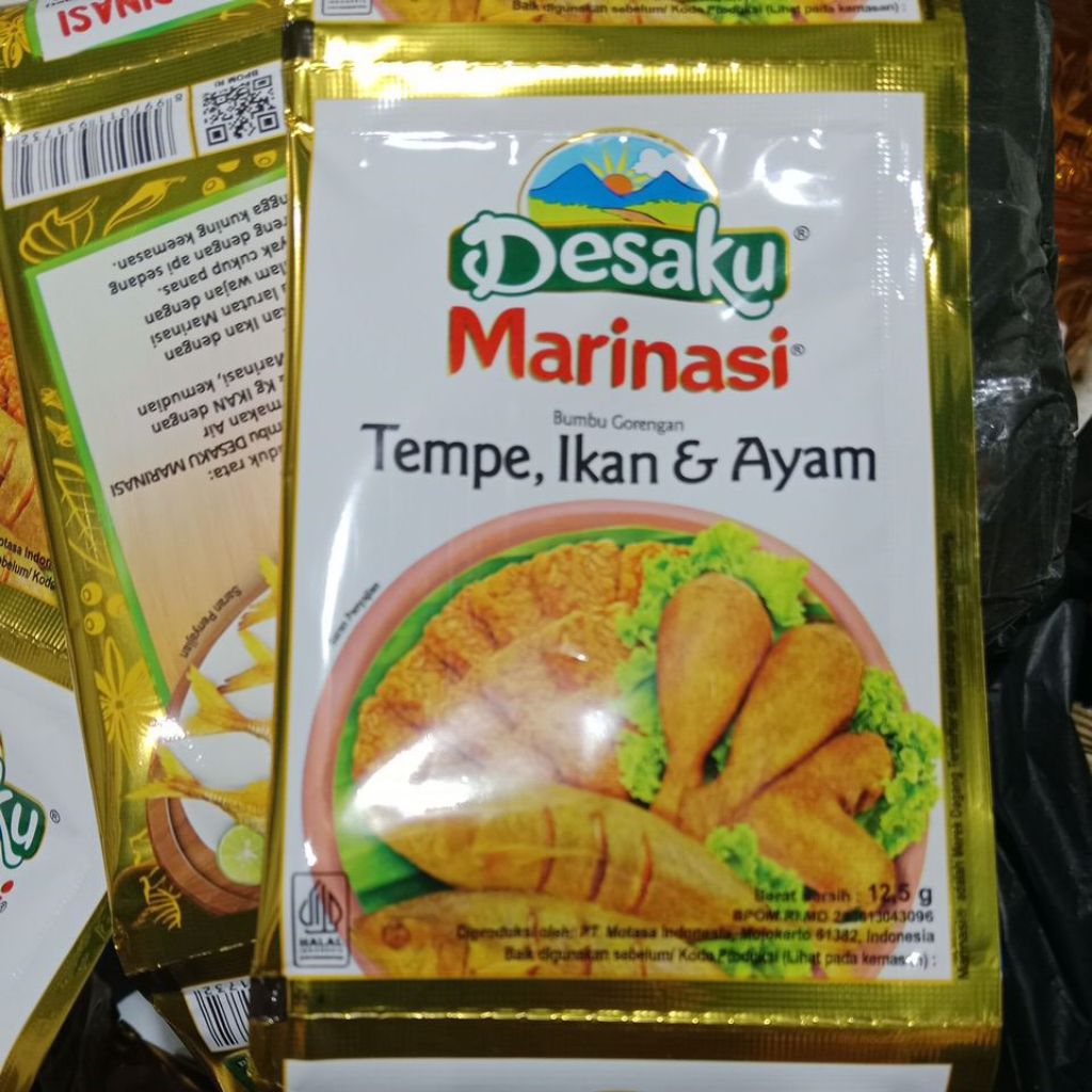 

[12.5 gram] ecer desaku bumbu marinasi