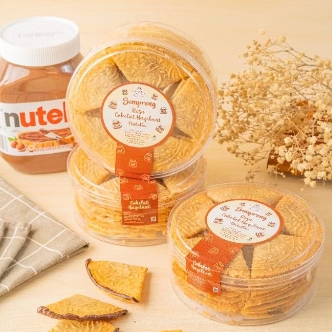 

Loves Semprong Coklat Hazelnut (Nutella)