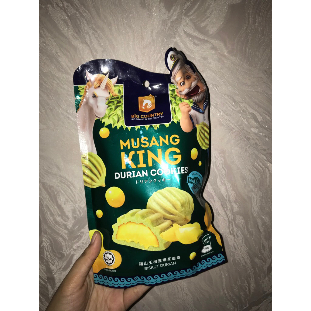 

Musang king durian cookies Malaysia