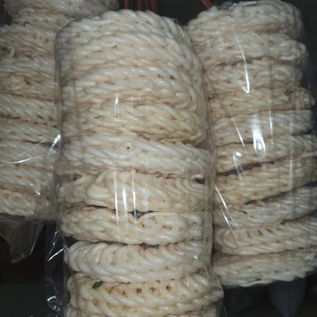 

kerupuk mawar SARTIKA bulat putih besar isi 10