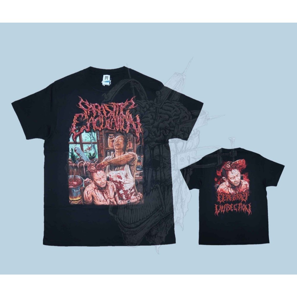 ORIGINAL TSHIRT PARASITIC EJACULATION – Cerebral Vivisection
