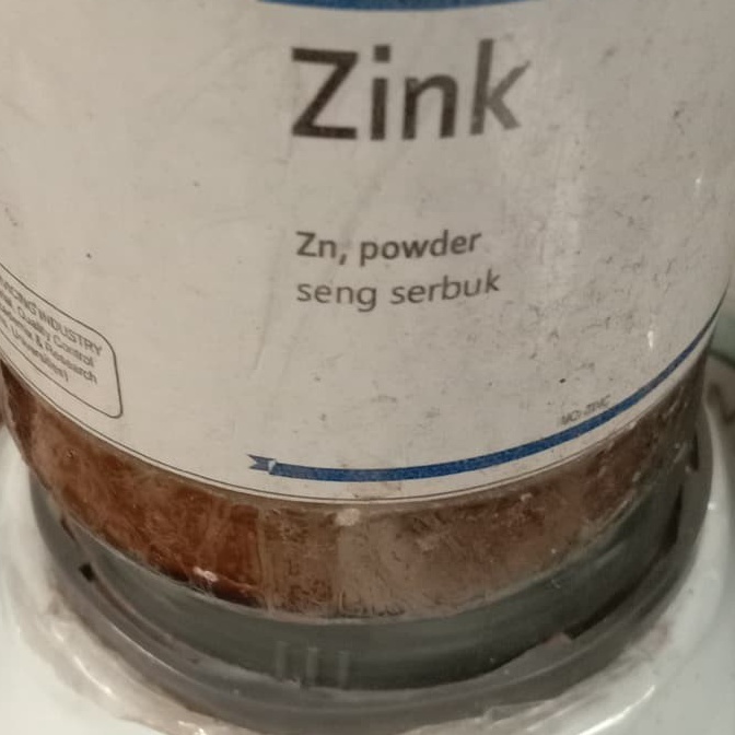KODE O98P Zn powder serbuk Zn 5 gram