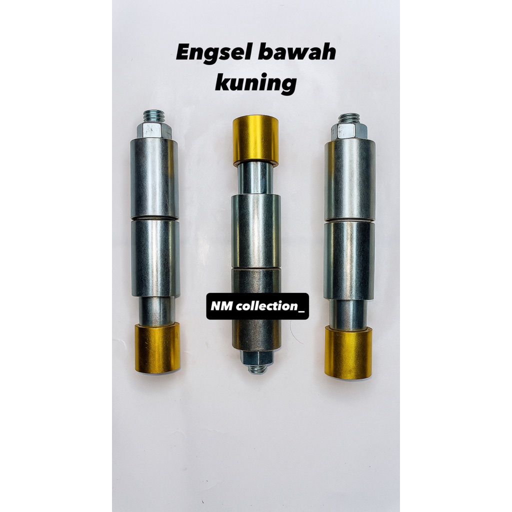 Engsel bawah kecil (Kuning) / Engsel bawah pintu henderson Kuning