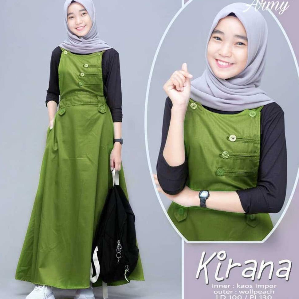 KODE O69H KENANGA OVERALL  GAMIS OVERALL KENANGA  OVERALL REMAJA MUSLIM  GAMIS KONDANGAN  GAMIS KEKI