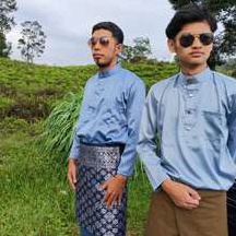 KODE S85T 1 stell baju melayu pria TREND WARNA TERBARU 224