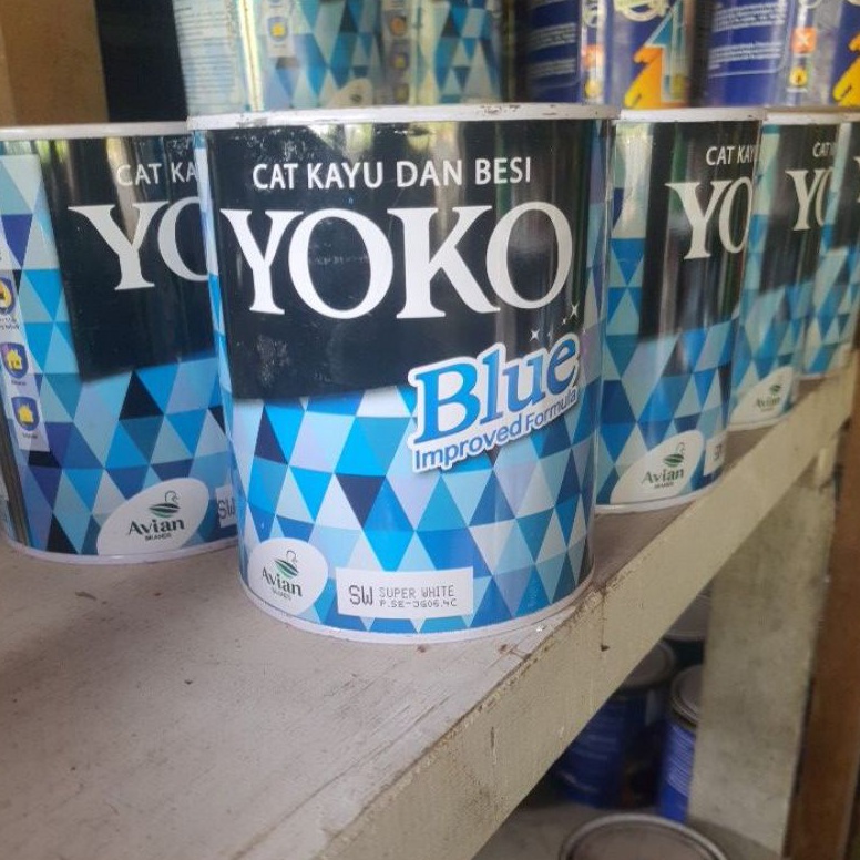 

KODE L26W CAT KAYU DAN BESI CAT MINYAK YOKO 7LTR