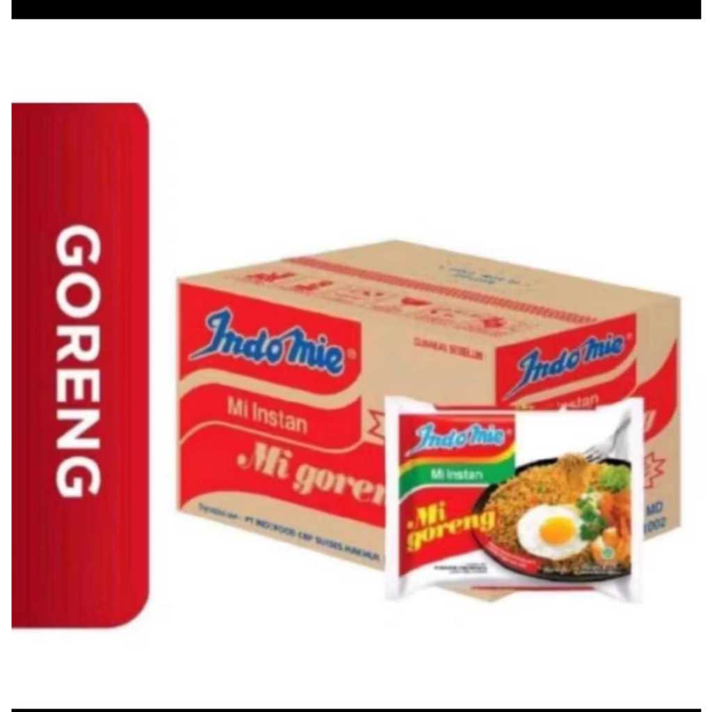 

Indomie Goreng 85gr isi 40pcs (1 Dus) / Indomie Goreng 1 Dus