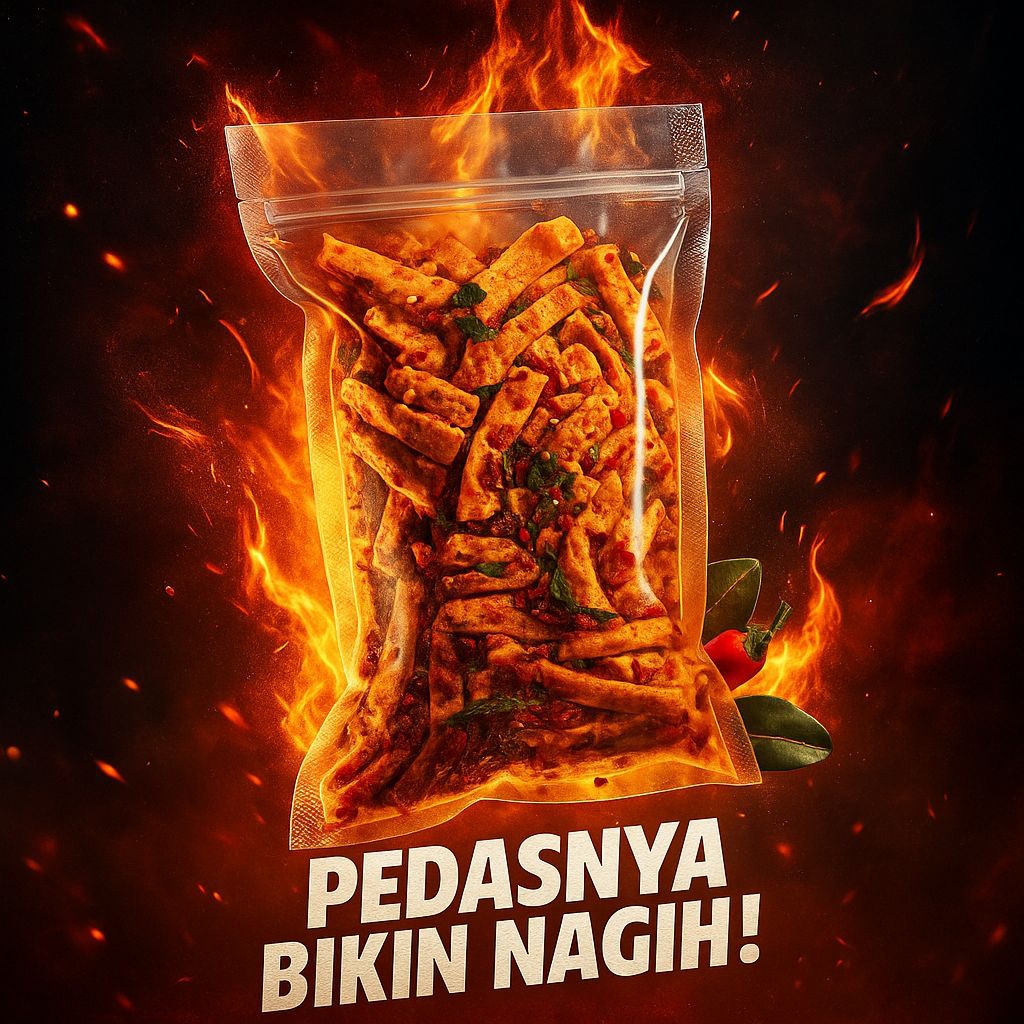 

Basreng Stick Pedas Daun Jeruk 50gr Viral | Snack Kiloan Grosir