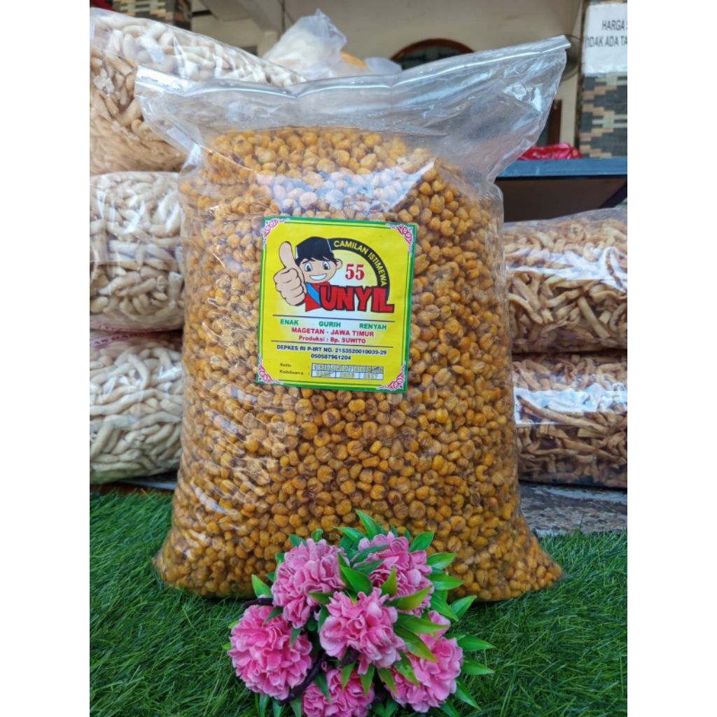 

Merning Jagung Bantat Unyil | Kemasan 1 ball / 5 kg | Asin gurih super renyahh.