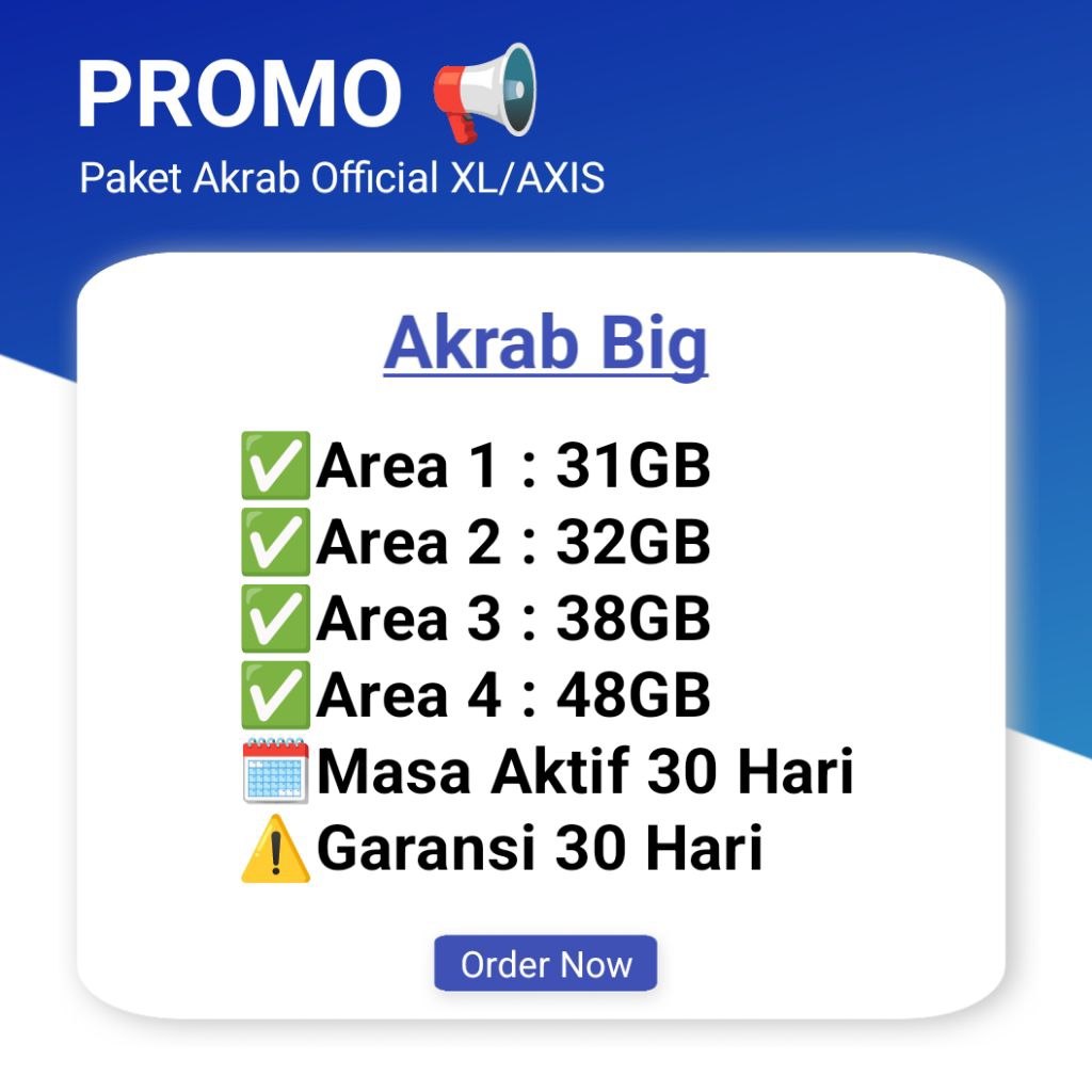 Paket data XL Big
