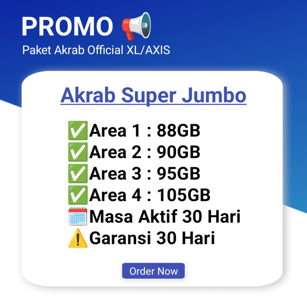 Paket data XL Super Jumbo