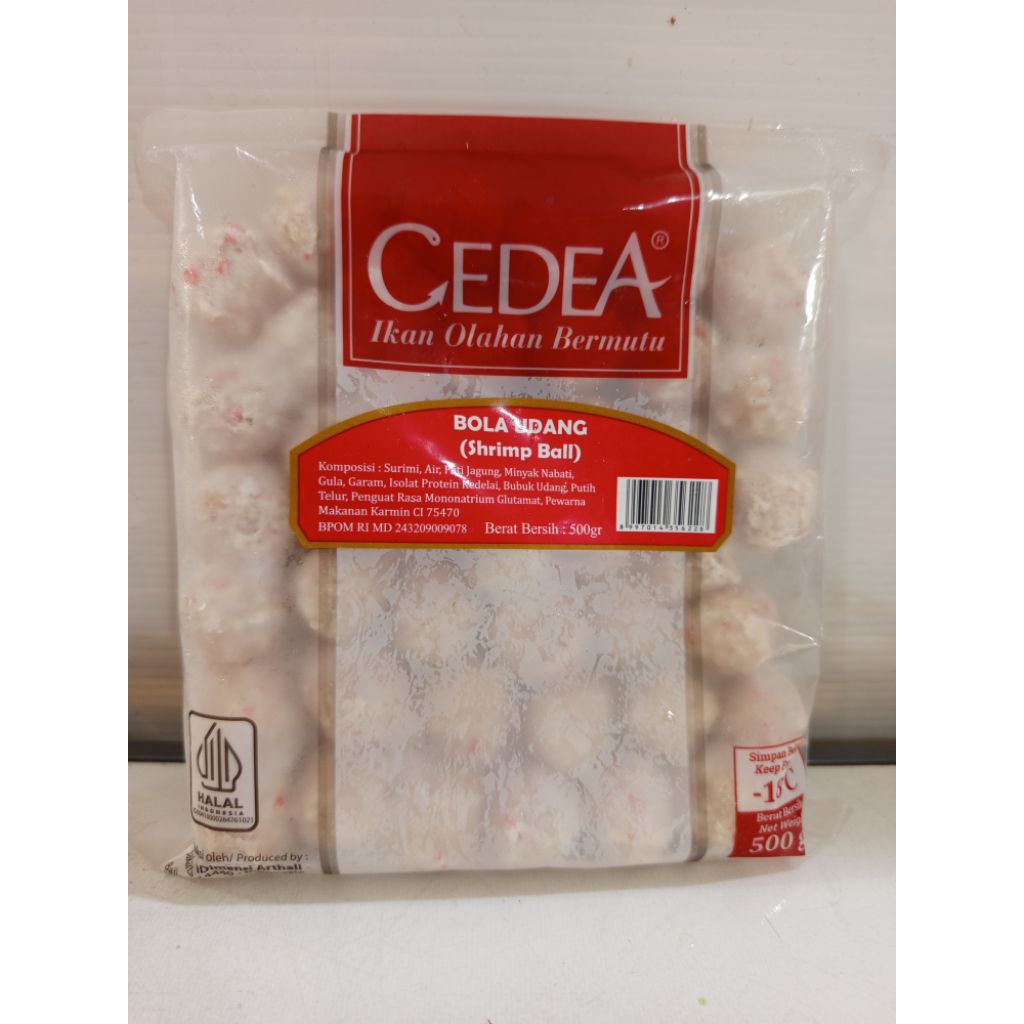 

CEDEA bola udang 500gram