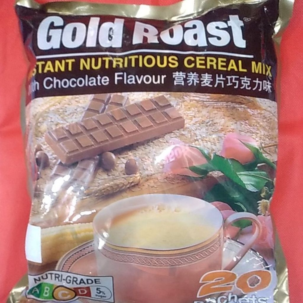 

Gold roast cereal mix vanila & chocolate isi 20 sachet