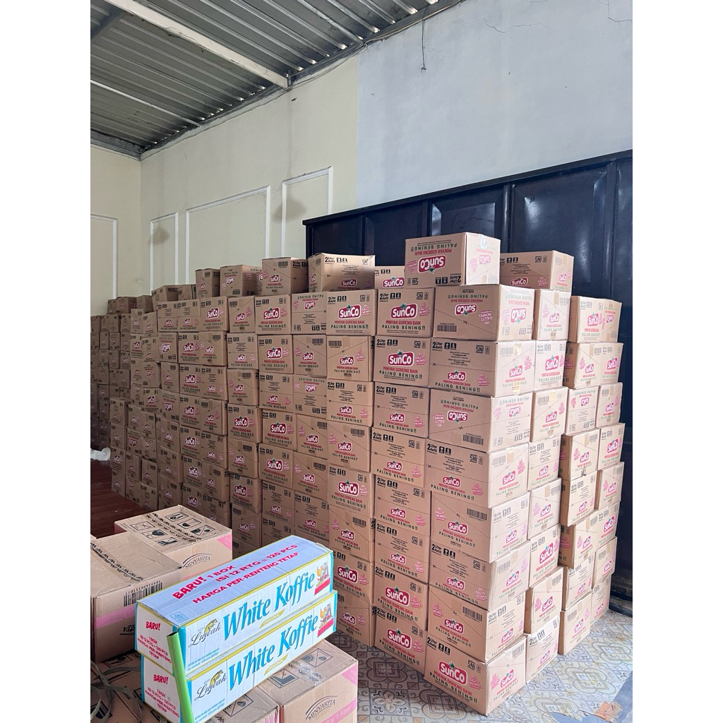 

Minyak sunco 2L karton isi 6 pouch