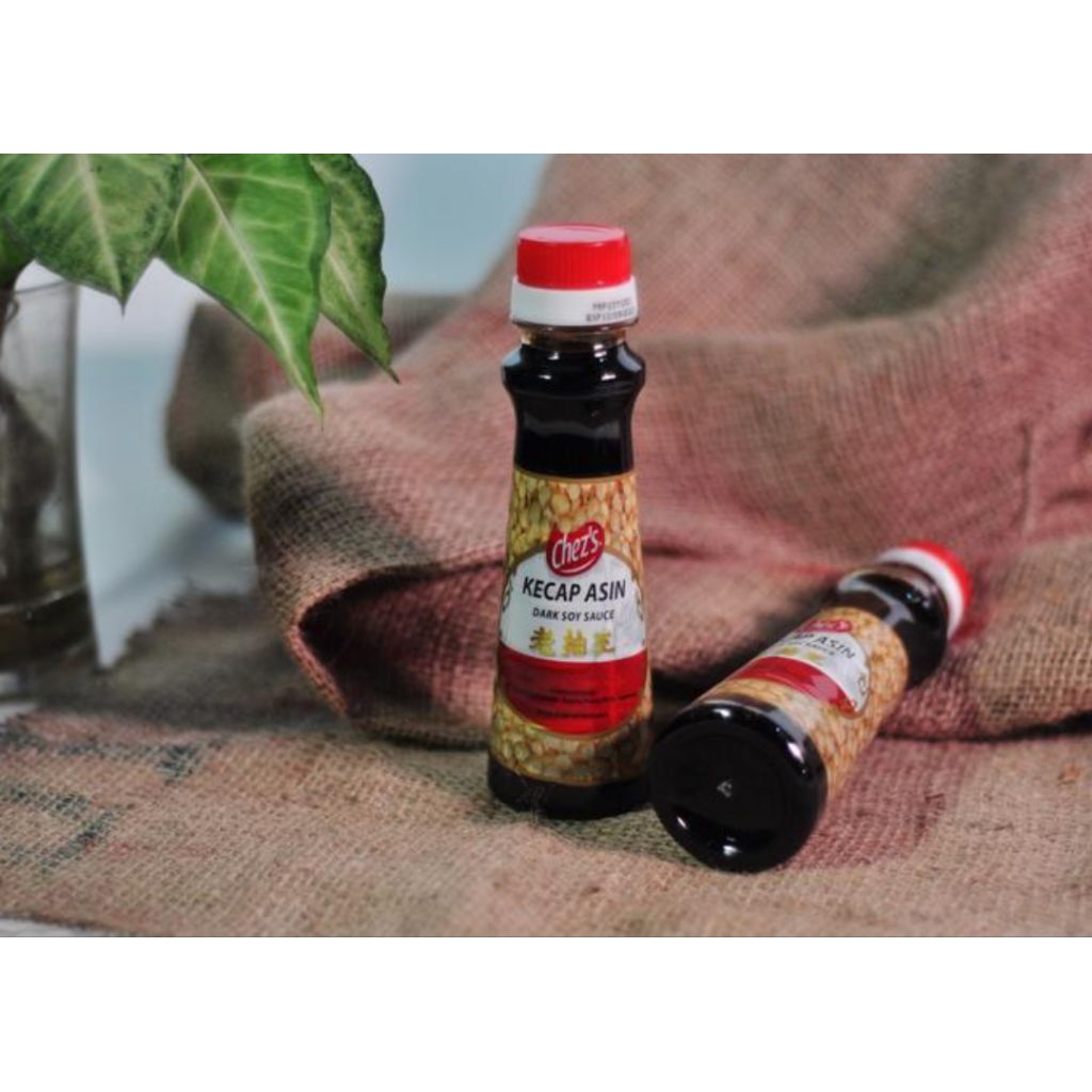 

Chez's Dark Soy Sauce 150ml - Kecap Asin Hitam