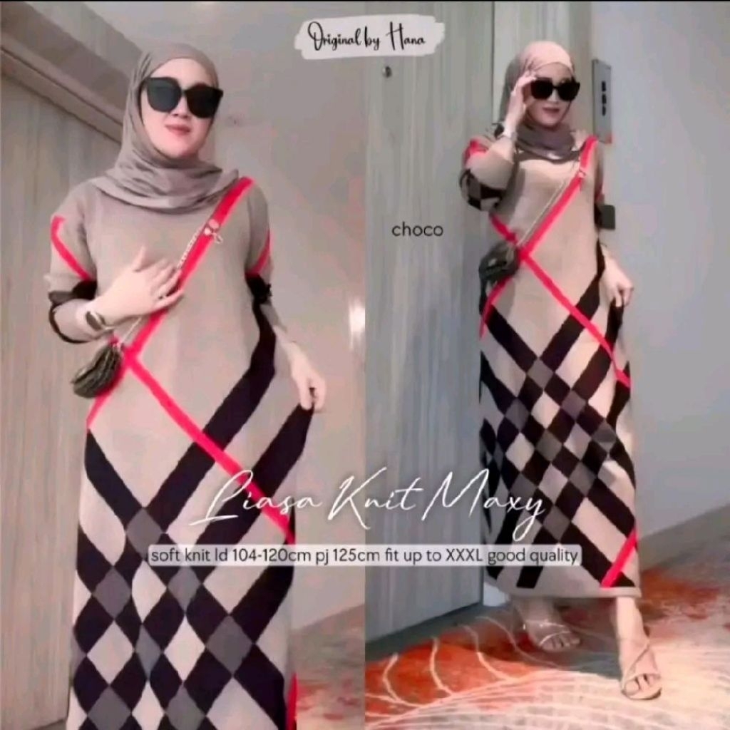 LISA MIDI DRESS RAJUT TEBAL PREMIUM IMPORT