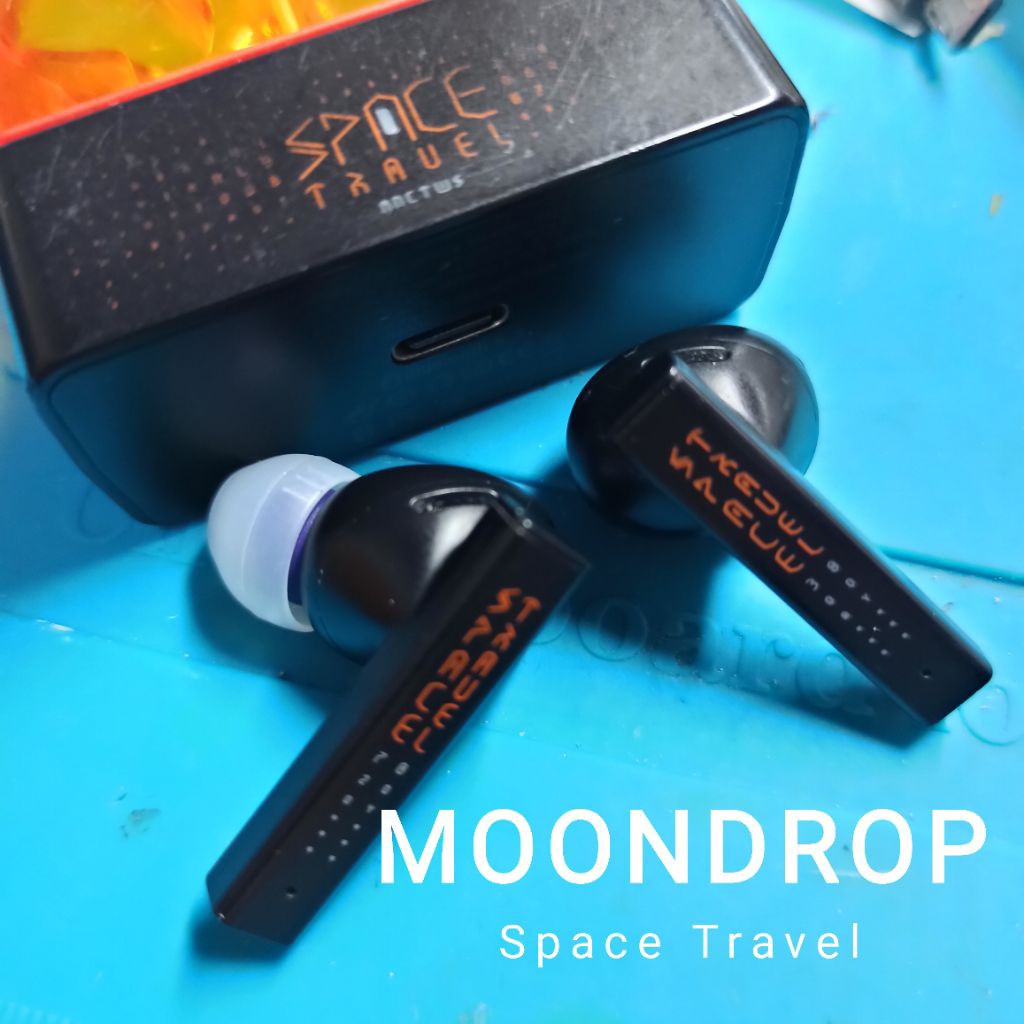 Ganti baterai TWS Moondrop Space Travel