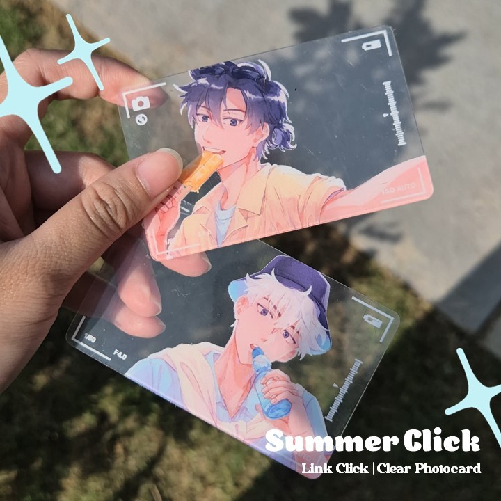 Link Click : Summer Click | Clear Photocard