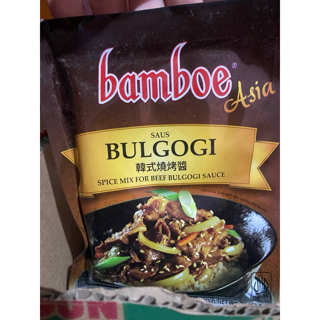 

Bamboe Asia Bulgogi bumbu instan 80gram