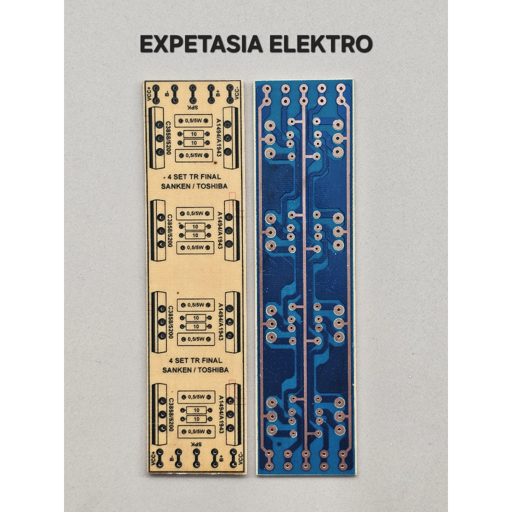 PCB TR FINAL 4 SET SANKEN / TOSHIBA CHEM