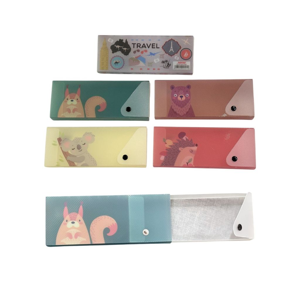 

Tempat Pensil Karakter – Lucu & Fungsional - Kotak Pensil Joyko Isi 1 Pcs (Ecer)