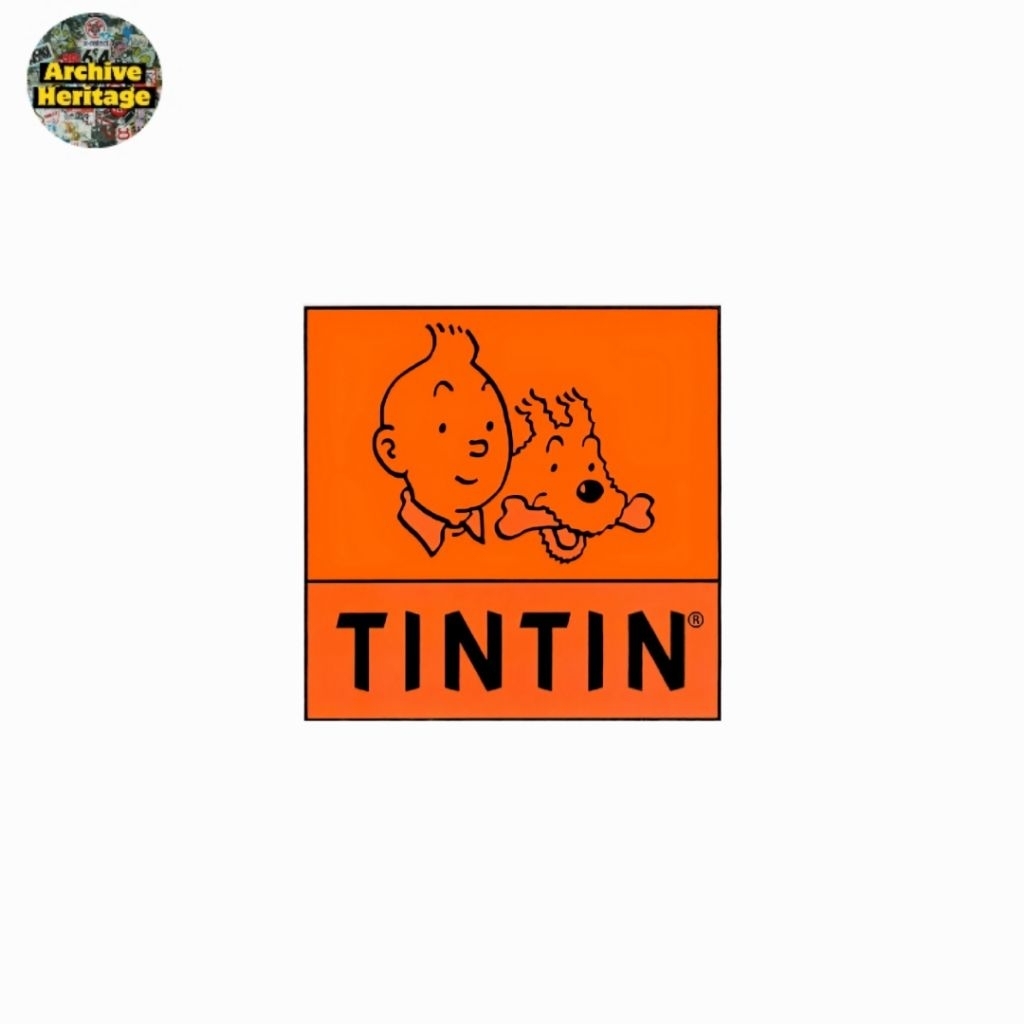 

sticker The Adventure of T!nt!n orange kartun stiker